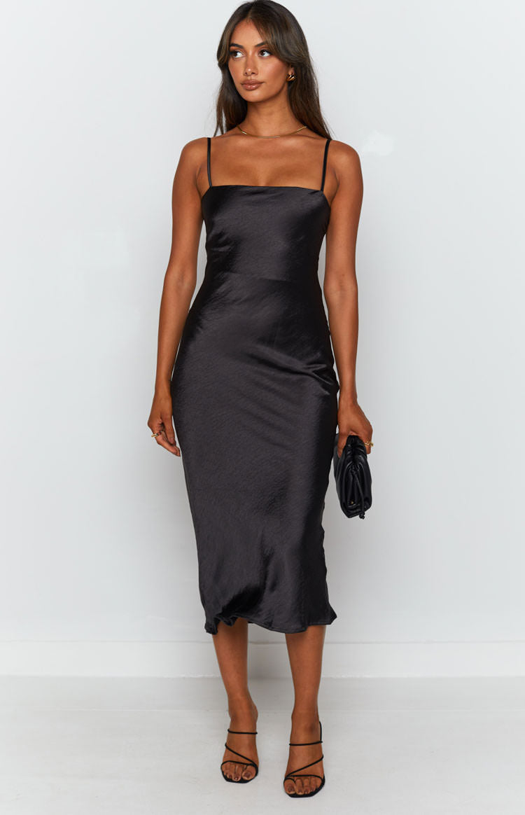 Amaryllis Dress Black