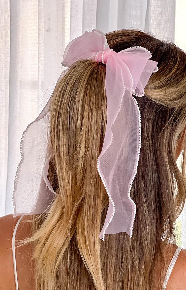Sweety Pink Hair Bow